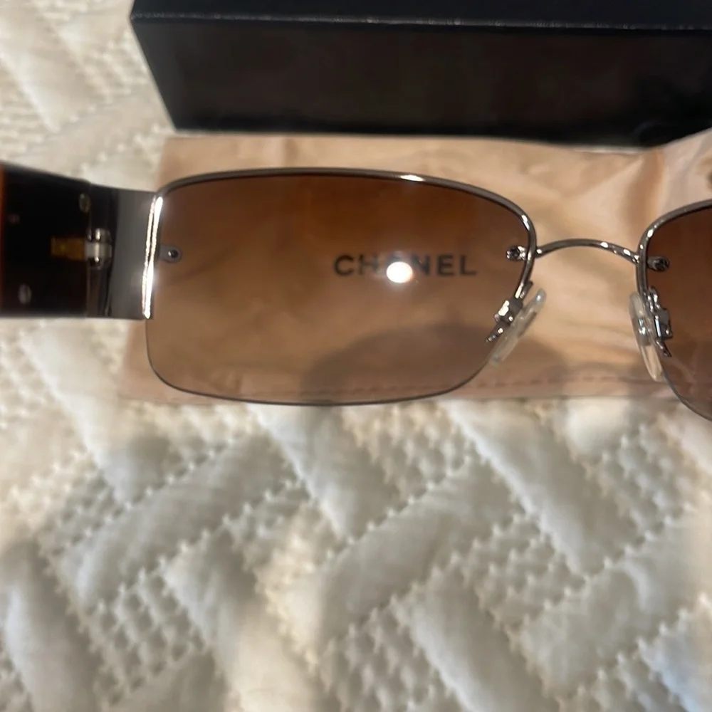 Authentic Chanel Sunglasses (See all pics for details ) - Picture 5 of 10